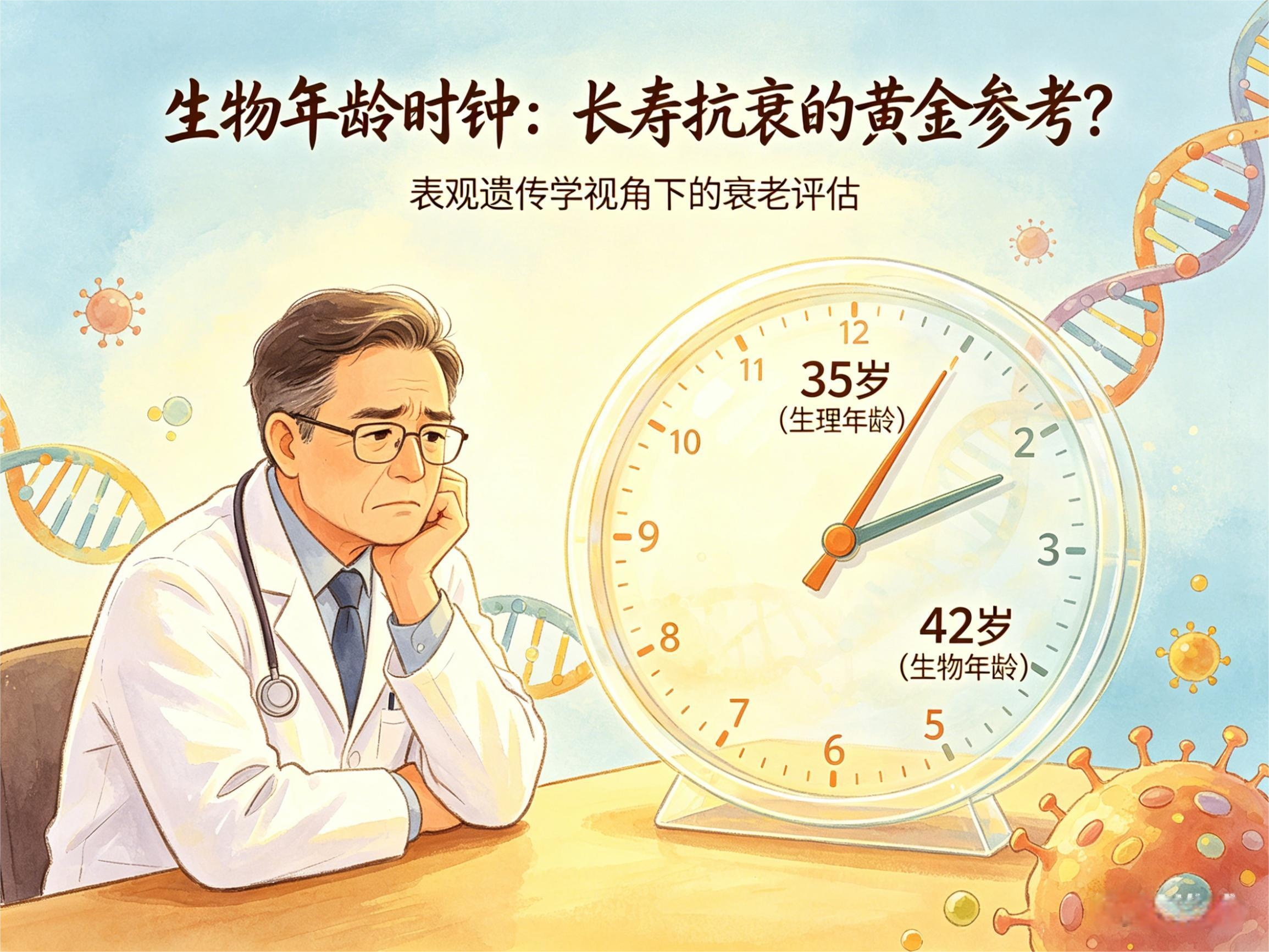 基于表观遗传学的生物年龄时钟是否可以作为长寿抗衰的黄金参考标准？